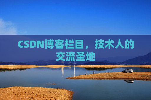 CSDN博客栏目，技术人的交流圣地